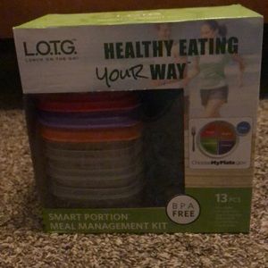 Smart portion meal management kit